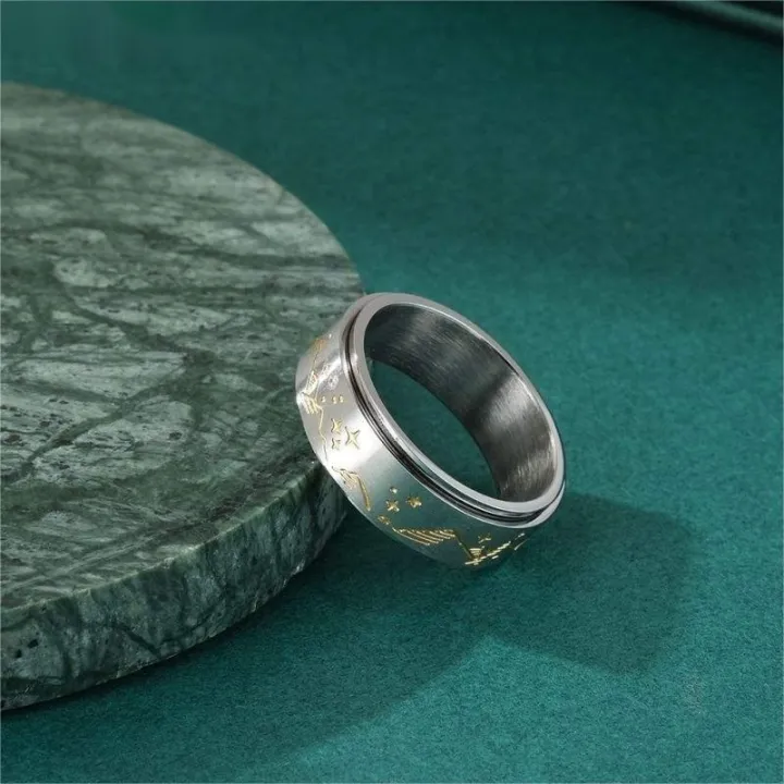 PUSHI%20jewelry%20personalized%20customizable%20finger%20swivel%20star%20moon%20ring%20jewelry%20for%20men%20swivel%20stainless%20steel%20ring%20anillo%20-%20Image%204
