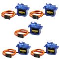 SG90 Micro Servo Motor Mini Servo SG90 9g Servo Kit for RC Helicopter Airplane Car Boat Robot Arm/Hand/Walking Door Lock Control. 