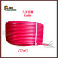 1.3 Rm Electric Cable Red/Black Color ( 1 coil ) 3/22 Electric Cable. 