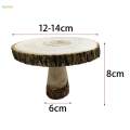 Wooden Cake Stand with Legs Cake Holder for Baking Baby Shower.