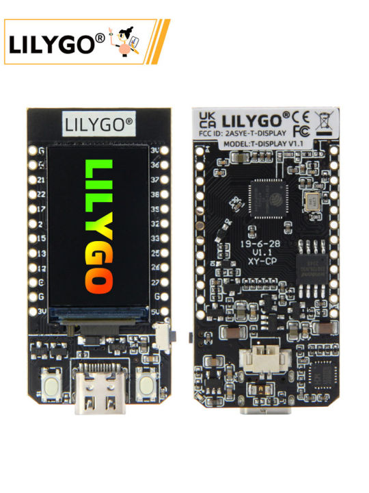 TTGO%20T-Display%20MCU32%20WiFi%20bluetooth%20module%201.14%20inch%20LCD%20development%20board%20-%20Image%205