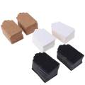 100 Pcs Kraft Paper Label Price Wedding Party Gift Card Packaging Labels.