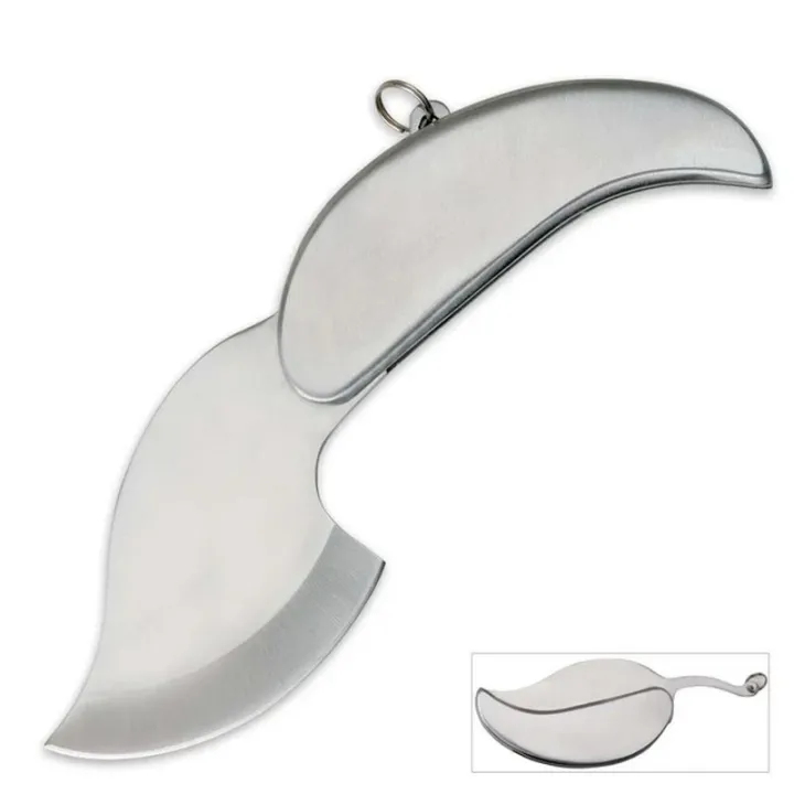 1pcs%20Stainless%20Steel%20Silver%20Keychain%20Key%20Chain%20Keyring%20Ring%20Mini%20Fold%20Leaf%20Blade%20Tool%20-%20Image%204