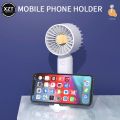 Mini Portable Handheld Fan USB Rechargeable 3 Speed Adjustment Electric Summer Desktop Cooling Fan Outdoor Turbo Blower Fans. 