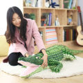 105-200cm Stuffed Animal Large Size Alligator Plush Toy Simulation Crocodile Dolls Kawaii Ceative Pillow for Children Xmas Gifts.