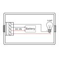 Copper Dc Digital Multimeter Portable Black DC 6.5-100V Voltage Amperage Power Energy Meter 20A Plastic Built-in Shunt Electrician. 