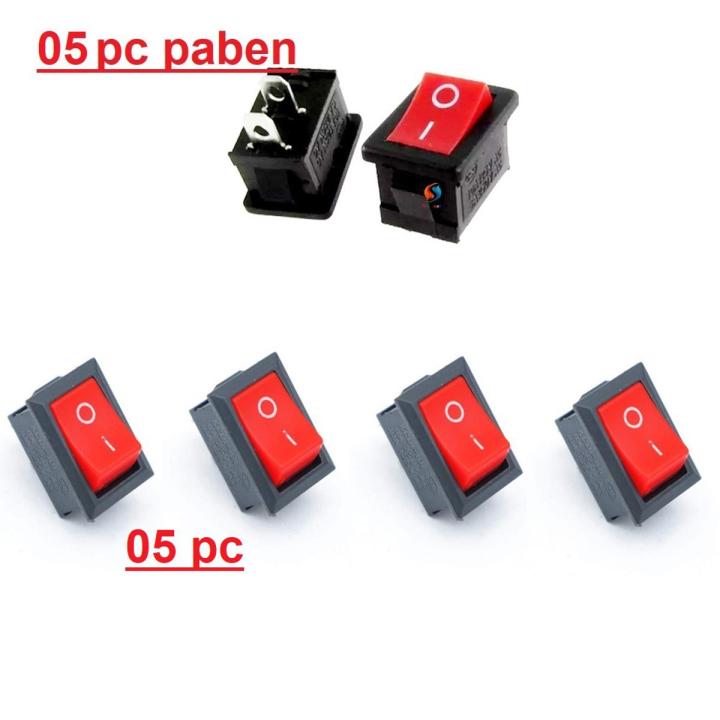 5 Pc Electronics Mini 2 Pin SPST on/OFF Switch for Electronic Circuit PCB for Project or Experiment