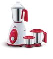 Bajaj Classic 750 W Mixer Grinder with 3 Jars - White and Maroon. 