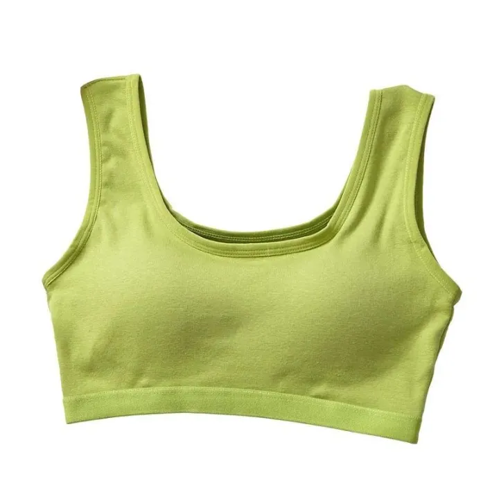 Pure%20Cotton%20One-Piece%20Chest%20Wrap%20Girl's%20Underwear%20Student%20Wireless%20Push%20up%20Tube%20Top%20Spaghetti%20Straps%20Exercise%20Vest%20New%20Bra%20-%20Image%208