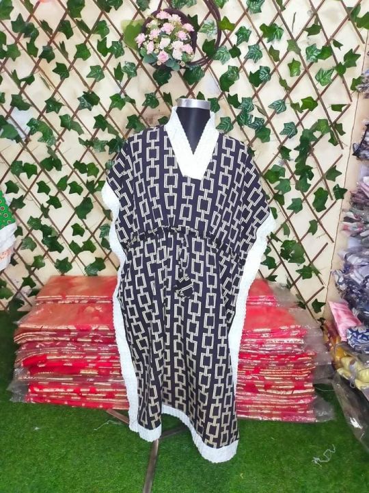 Kaftan%20%20Cotton%20Style%20Dress%20Lilen%20Febric%20For%20Women%20One%20piece%20-%20Image%202