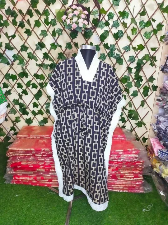 Kaftan%20%20Cotton%20Style%20Dress%20Lilen%20Febric%20For%20Women%20One%20piece%20-%20Image%202