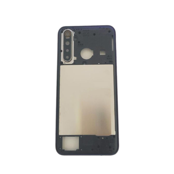 New Housing For OPPO Realme 5 Pro RMX1971 RMX1973 Back Cover Rear Door Case with Middle Frame+Camera lens