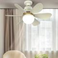 Ceiling Fan Light 30W Low Profile Ceiling Fans 86V-265V Decorative Ceiling Fanlight 3 Fan Speeds for Living Room Kitchen. 
