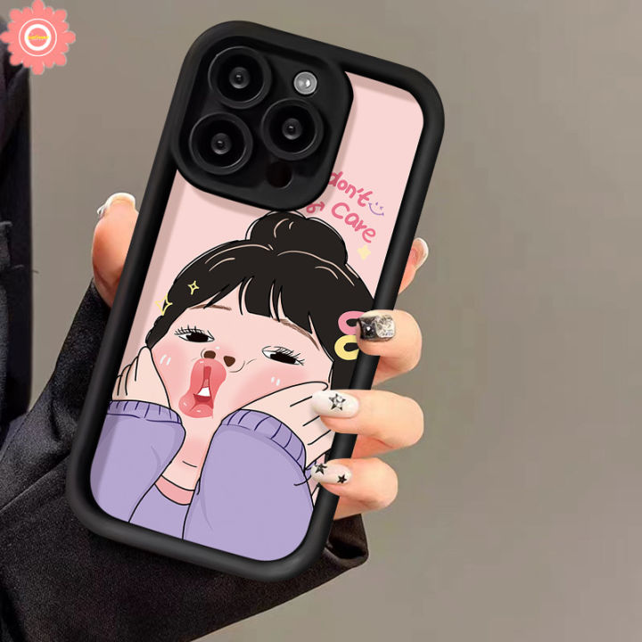 Cartoon%20Cute%20Funny%20Boy%20Girl%20Couples%20Creative%20Phone%20Case%20Compatible%20for%20IPhone%20XS%20MAX%2015%2011%2012%207%208%20Plus%2014%2013%2015%20Pro%20Max%206S%206%207%208%20Plus%20XR%20X%20SE%202020%20Angel%20Eyes%20Soft%20Cover%20-%20Image%203