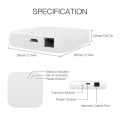 Tuya Smart Wired Multi-mode Gateway ZigBee WiFi Bluetooth Mesh Hub Smart Life APP Remote Voice Control via Alexa Google Home.