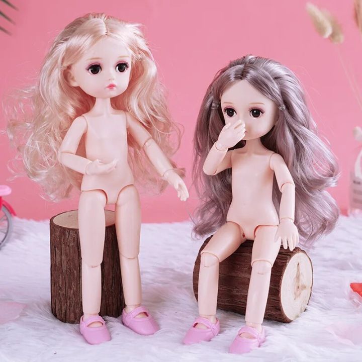 %E3%80%90The%20road%20to%20happiness%20Store%E3%80%91New%201/6%20BJD%20Doll%20Makeup%203D%20Eyeball%20Eyelash%20Up%2026cm%20Cute%20Dolls%20for%20Girls%20Toy%20-%20Image%205
