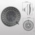 High Pressure Shower Head 4 Inches 5 Settings Adjustable Bathroom Shower Head Spray Showerhead Polished Chrome Bath Rain Shower Head Replacement. 