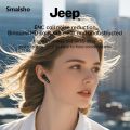 Jeep EW133 TWS Earphones Bluetooth 5.4 Noise Reduction Gaming Low Latency Earbuds HD Call With Mic Sports Headphones.