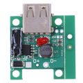 1Set DC-DC 4.5-20V 12V step down to 5V 2A USB solar panel charging controller. 
