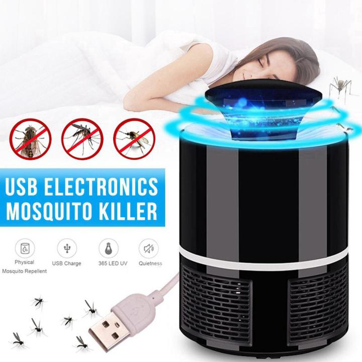 Electronic LED Mosquito Killer Lamps USB Powered UV LED Light Super Trap Mosquito Killer Machine for Home Insect Killer Mosquito Killer Eco-Friendly Electric Mosquito Trap Device