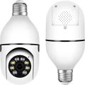 Panoramic PTZ 2MP HD Wi-Fi Night Vision Security IP Camera Audio- 2 Intelligent Gimbal Rotation with 360° horizontal field of view. 