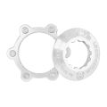 Bike Centerlock To 6-Hole Adapter Mountain Bike Hub Center Lock Conversion 6 Bolt Disc Brake Rotor Cycling Accessoires.