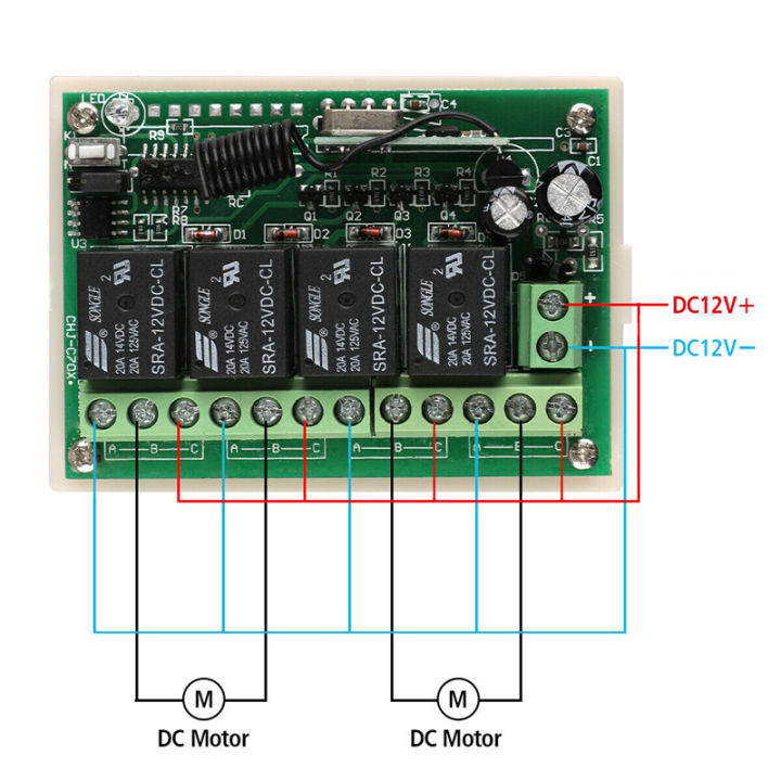 DC%2012V%204%20Channel%204CH%20Wireless%20RF%20Remote%20Control%20Switch%202%20Transmitter%20443.92MHz%20with%20Receiver%20DIY%20Tool%20-%20Image%206