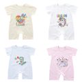 Summer Baby Jumpsuit Short Sleeved Newborn Boys Girls Romper Baby Jumpsuit Kid Clothes Children's Clothing.