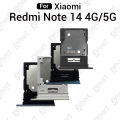 For Xiaomi Redmi Note 14 4G 5G Sim Tray Micro SD Card Slot with Sim Ejector Pin Replacement Parts.
