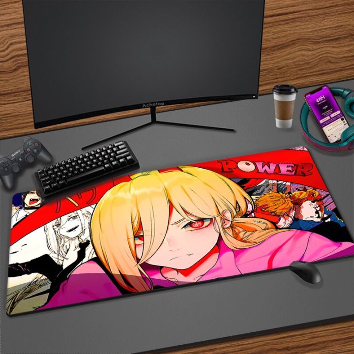 Anime%20Mousepad%20Locking%20Edge%20XXL%20Chainsaw%20Man%20Mouse%20Pad%20Gaming%20Accessories%20Rubber%20Speed%20Control%20MouseMat%20Manga%20Player%20Desk%20Mats%20-%20Image%202