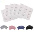 5pcs Elastic Bra Strap Extension Bra Extenders 3x 3 Hook White. 