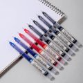 5/10 Pcs Exam Signature Ballpoint Pen 0.5mm Black Blue Ink High Capacity Gel Pens For Writing School Office Stationery Supplies.
