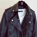 Women Faux Leather Jacket Beige Casual Slim Motorcycle Biker Leather Coat Female Punk Streetwear Spring Autumn Jackets. 