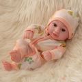 Newborn Simulation Doll Toy Baby Soft Rubber Little Girl Doll Doll PVC Doll Toy TikTok Supply. 