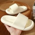 New Cloud Soft EVA Slippers Couples Home Outdoor Slipper Summer Beach Sandals Men Flip Flops Women Bedroom Thick Bottom Shoes.