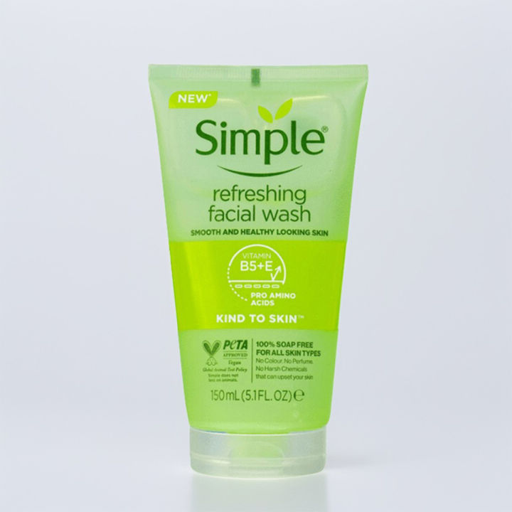 Simple Kind To Skin Refreshing Facial Wash Gel