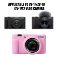 Camera Case Protector ZV-1F ZV-1 II ZV-1M2, Silicone Camera Protective Cover Pink.