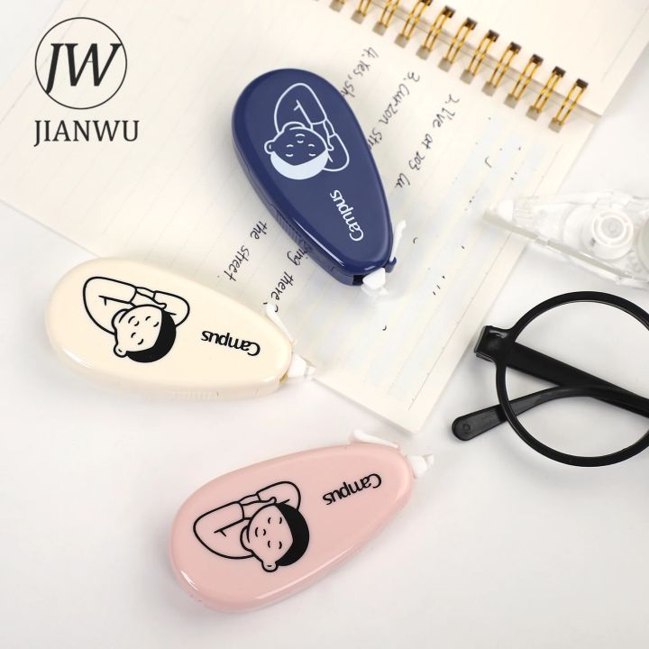 JIANWU%205mm*8m%20KOKUYO%20Cute%20Base%20Paper%20Correction%20Tape%20Portable%20Student%20Roller%20Strong%20Correction%20Adhesive%20Tapes%20Kawaii%20Stationery%20-%20Image%202