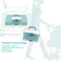 Baby Bottle Drying Rack Storage,Large Nursing Bottle Storage boxOrganizer with Cover,Portable Kitchen Cabinet Organizer.