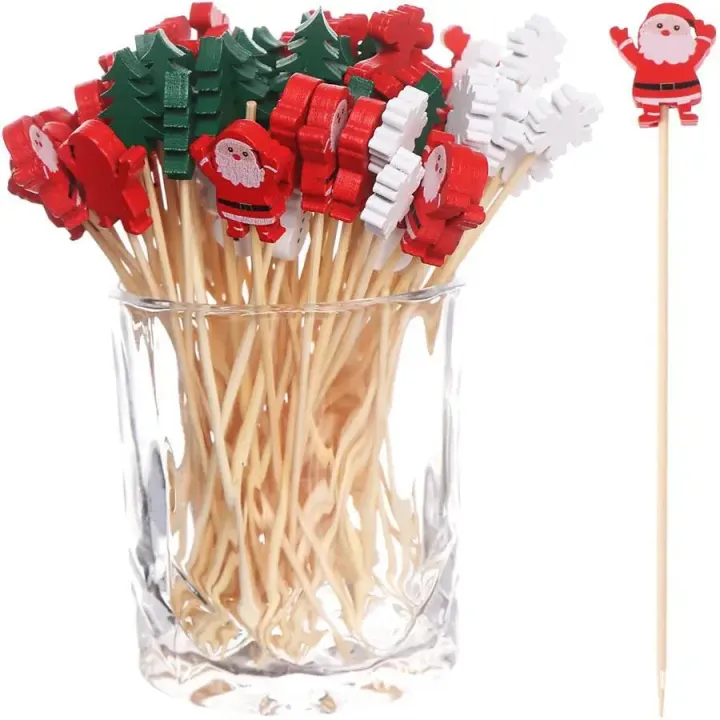 50Pcs%20Christmas%20Bamboo%20Food%20Picks%20Toothpicks%20Santa%20Dessert%20Buffet%20Fruit%20Salad%20Christmas%20Decoration%20New%20Year%20Xmas%20Party%20Supplies%20-%20Image%202