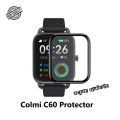 Colmi C60 Smart Watch Plastic Full Coverage Screen Protector. 