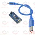 NANO Arduino Nano ATMEGA328 Microcontroller With USB Cables Arduino NANO V3 Development Board Arduino Nano R3 For Electronic Projects  With Cables. 