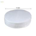 100 Pieces Hamburger Paper Parchment Paper Burger Sheets Liner Round Nonstick for Restaurants Patty Separating.