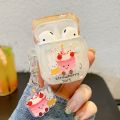 Sroof Case for Airpods 1 Airpods 2 Airpods 3 Airpods 4 Pro Airpods pro2 Earphone Case New IMD Earphone Cover Cute Cartoon Cake Miffy Rabbit Earphone Protective Cover. 
