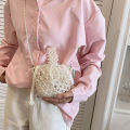 Luxury Mini Pearl Bag Women’s Handmade Bead Bag Purses Fashion Banquet Party Shoulder Bags Ladies Elegant Clutch Purse Mini Bags.