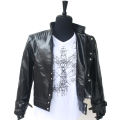 Rare Classic MJ MICHAEL JACKSON Costume Thriller Red Black Jacket For Fans Imitator Best Gift Halloween Clothing. 