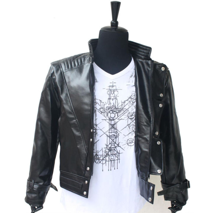 Rare%20Classic%20MJ%20MICHAEL%20JACKSON%20Costume%20Thriller%20Red%20Black%20Jacket%20For%20Fans%20Imitator%20Best%20Gift%20Halloween%20Clothing%20-%20Image%205