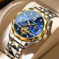 POEDAGAR 996 Luxury Man Wristwatch Waterproof Luminous Chronograph Watch for Men Stainless Steel Men's Quartz Watches reloj hombre. 