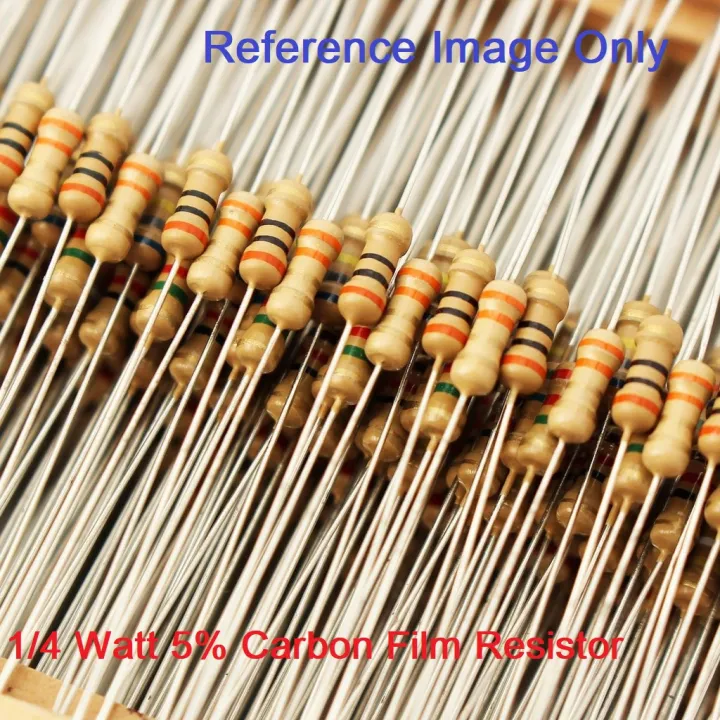 50Pcs-%2020%20Ohm%20Resistor%205%25%2020%20Ohm%20Carbon%20Film%2020%20Ohm%20Resistors%201/4W%20Resistance%200.25%20Watt%205%25%20Tolerance%20Fixed%20Resistors%202%20Pin%20Leads%20-%20Image%209