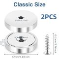 D25/32mm-Neodymium Cup Magnets,Rare Earth Magnets, Waterproof Pot Magnet with Countersunk and Screw Ideal for Tool Room,Science,.